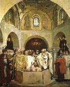 Viktor Vasnetsov Baptism of Saint Prince Vladimir 1890 Sweden oil painting artist